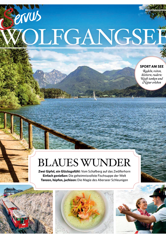 Servus Magazin Wolfgangsee